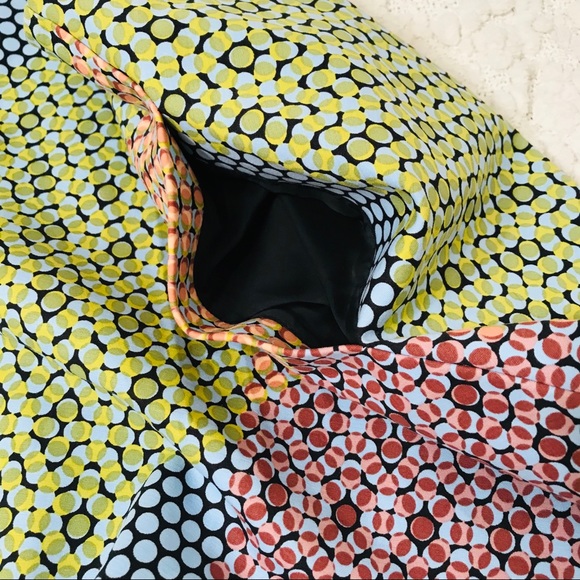 Kate Spade Saturday polkadot colorful circle skirt 0 - Picture 6 of 7